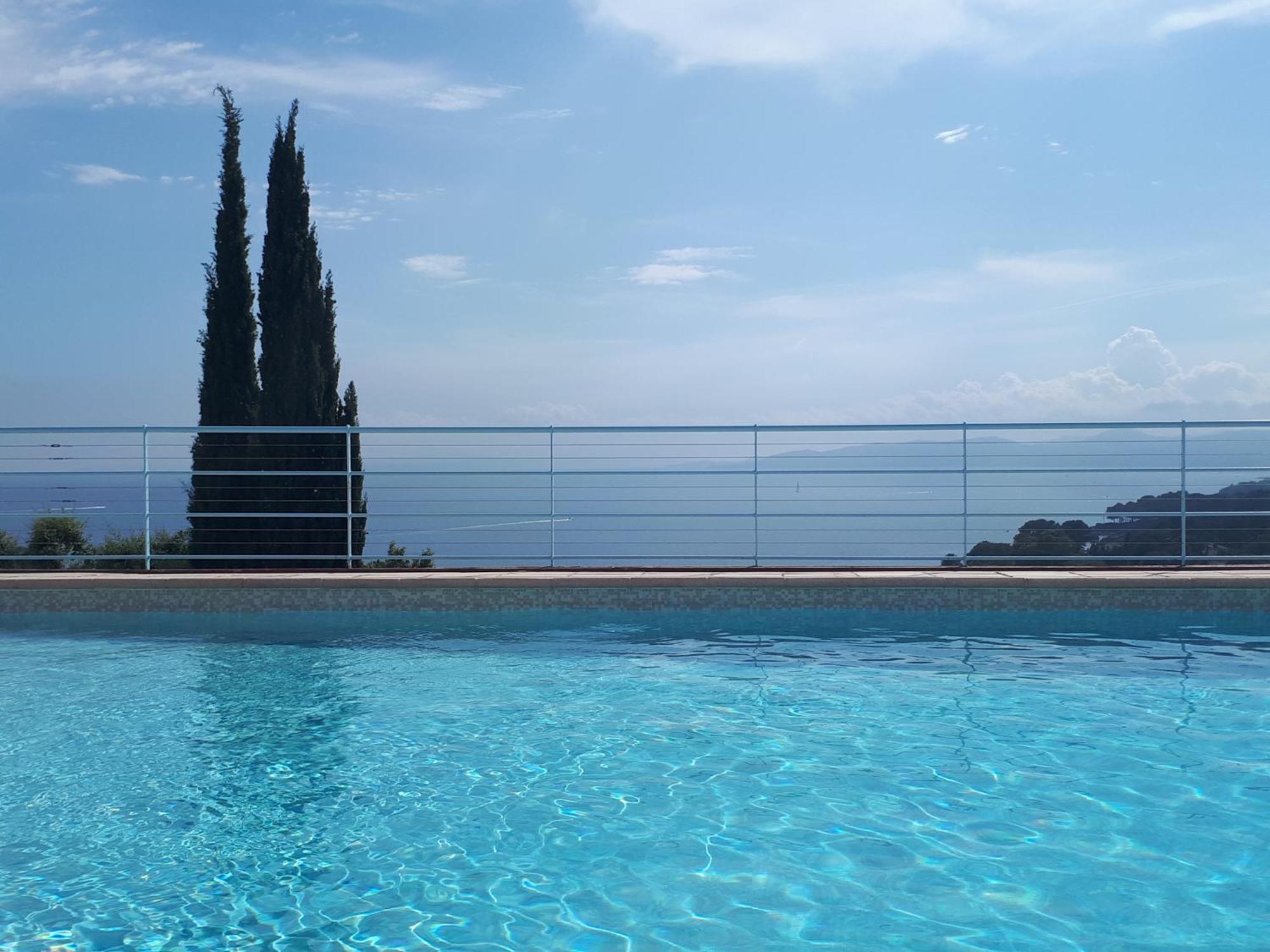 Duplex, Vue Panoramique Sur La Mediterranee, Piscine, Garage Saint-Raphaël Kültér fotó