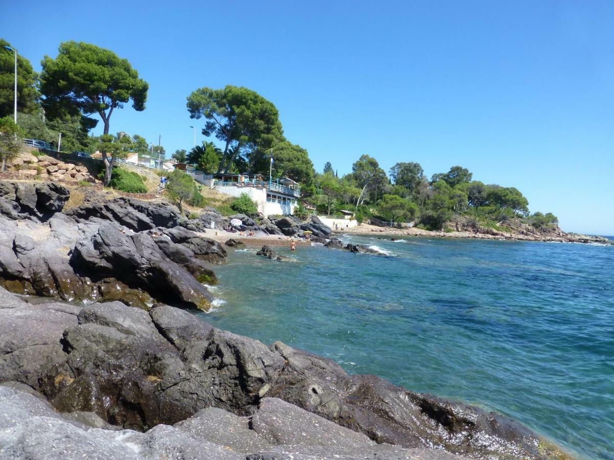 Duplex, Vue Panoramique Sur La Mediterranee, Piscine, Garage Saint-Raphaël Kültér fotó
